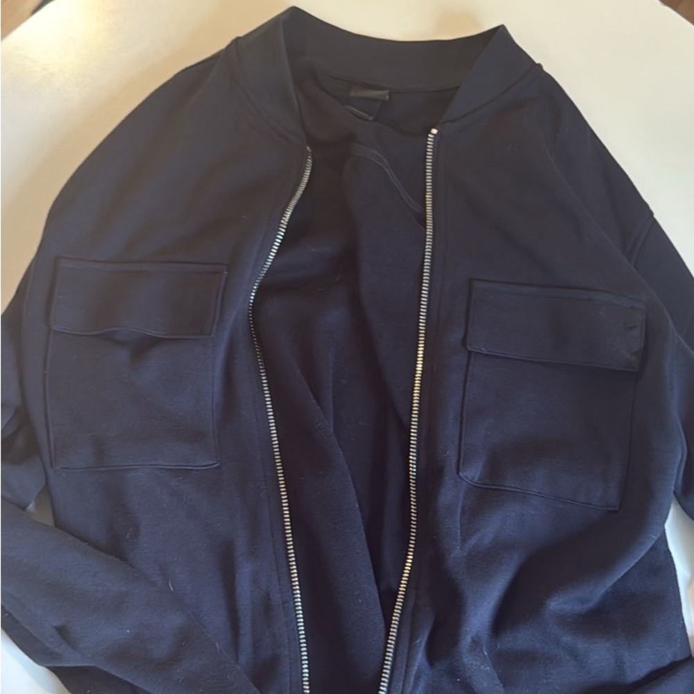 H&M Black Bomber Jacket